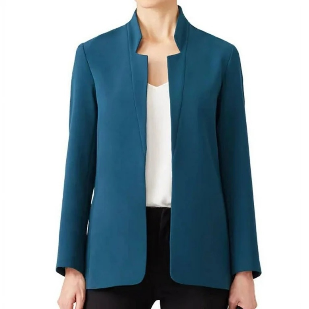 Of Mercer teal Clarkson blazer